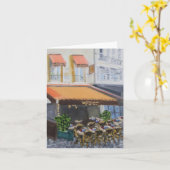 Le Grand Cafe: Fontainebleau, Frankreich Karte (Gelbe Blume)