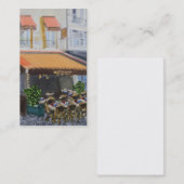 Le Grand Cafe: Fontainebleau-Visitenkarte Visitenkarte (Vorne/Hinten)