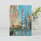 Le Grand Canal à Venise | Édouard Manet (Stehend Vorderseite)