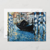 Le Grand Canal à Venise - Edouard Manet Postkarte (Vorne/Hinten)