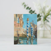 Le Grand Canal à Venise | Édouard Manet Postkarte (Stehend Vorderseite)