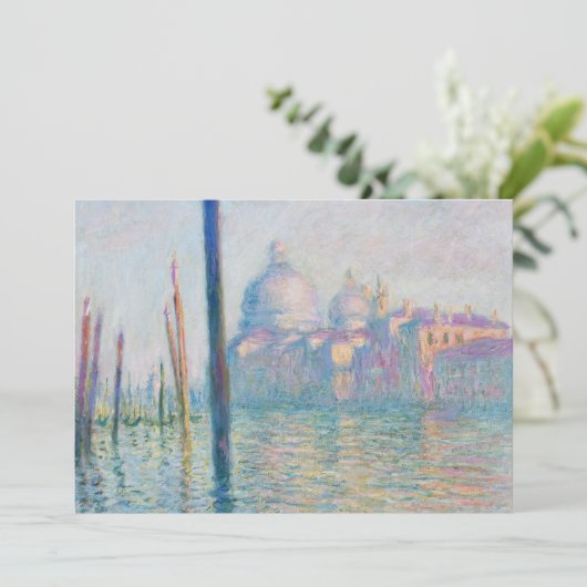 Le Grand Canal | Claude Monet (Stehend Vorderseite)