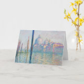 Le Grand Canal | Claude Monet Karte (Gelbe Blume)
