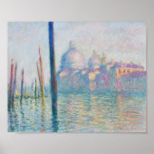 Le Grand Canal | Claude Monet Poster (Vorne)