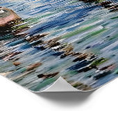 Le Grand Canal Poster (Ecke)