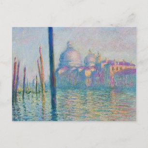 Le Grand Canal, Venedig von Claude Monet (1908) Postkarte