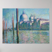 Le Grand Canal Venice (1908) Claude Monet Fine Art Poster (Vorne)