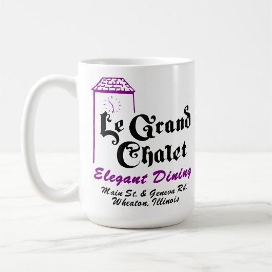 Le Grand Chalet Restaurant, Wheaton, Illinois Kaffeetasse (Links)