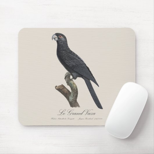 Le Grand Vaza / Greater Vasa Parrot Mousepad (Mit Mouse)