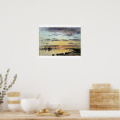 Le Havre, 1889 (oil on canvas) Poster (Küche)