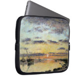 Le Havre, 1889 (Öl auf Leinwand) Laptopschutzhülle (Vorne Rechts)