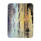 Le Havre, 1889 (Öl auf Leinwand) Magnet (Vertikal)