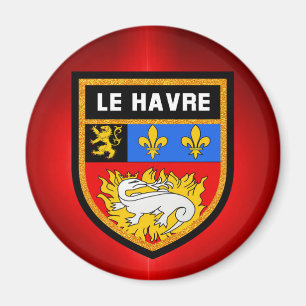 Le Havre Flagge Magnet