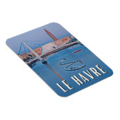 Le Havre Foto Vintage Magnet (Rechte Seite)