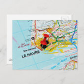 Le Havre, Frankreich Postkarte (Vorne/Hinten)