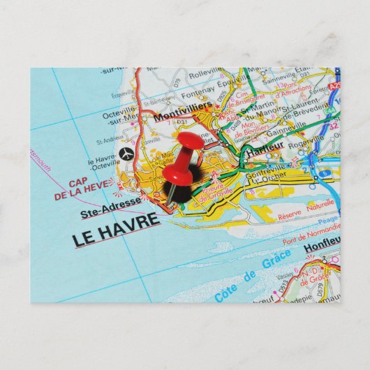 Le Havre, Frankreich Postkarte (Vorderseite)