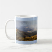 Le Hohneck, Mountain View, Vogesen, Frankreich Kaffeetasse (Links)