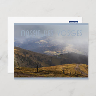 Le Hohneck, Mountain View, Vogesen, Frankreich Postkarte