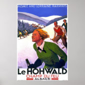 Le Hohwald Vintages französisches Reiseposter Poster (Vorne)