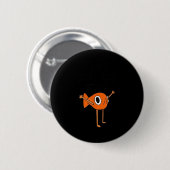 Le Isson Steve Funny Meme  Button (Vorne & Hinten)