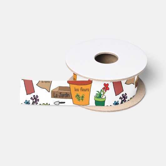 Le Jardin (Der Garten) Satinband (Spule)