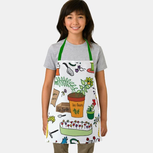 Le Jardin (Der Garten) Schürze (Insitu)