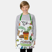 Le Jardin (Der Garten) Schürze (Getragen)