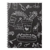 Le Jardin (Garten) Notizblock (Vorderseite)