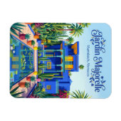 Le Jardin Majorelle Marokko Magnet (Horizontal)