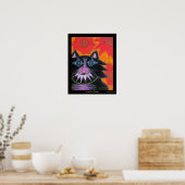 Le Jazz Cat Original Poster (Küche)
