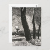 Le Joueur (The Player) von Odilon Redon Postkarte (Vorne/Hinten)