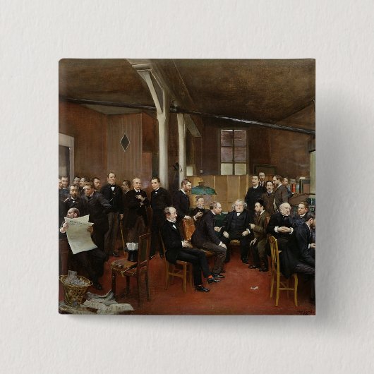 Le Journal des Debats, 1889 Button (Vorderseite)