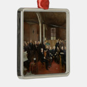 Le Journal des Debats, 1889 Silbernes Ornament (Rechts)