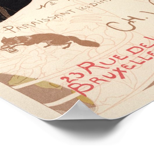 Le Journal Des Ventes Poster (Ecke)