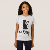 LE KITTY, FRANZÖSISCHE CAT-T - Shirt (Vorne ganz)