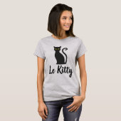 LE KITTY, FRANZÖSISCHE CAT-T - Shirt (Vorne ganz)