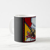 Le Koch Mops Kaffeetasse (Vorderseite Links)