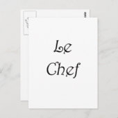 Le Koch Postkarte (Vorne/Hinten)