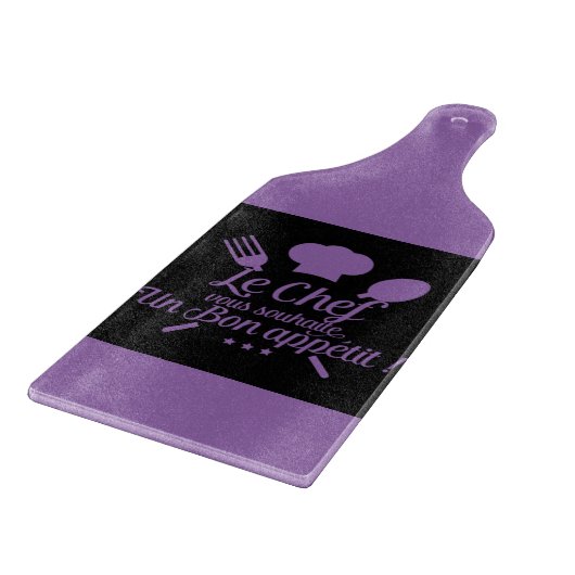 Le Koch vous souhaite bon appétit Schneidebrett (Ecke)
