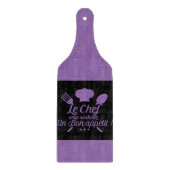 Le Koch vous souhaite bon appétit Schneidebrett (Vorderseite)