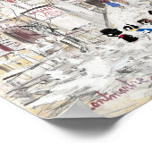 Le Lapin Agile es Ses Habitues Poster (Ecke)