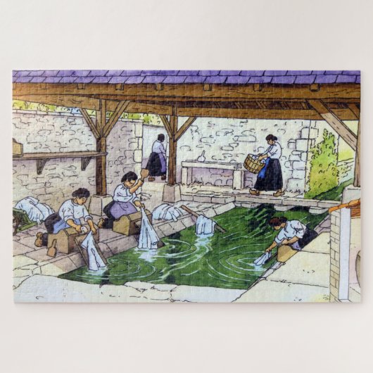 Le Lavoir 2 Puzzle (Horizontal)