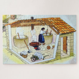 Le lavoir. puzzle