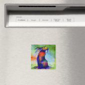 - Le Lièvre Sauvage- Magnet (In Situ (Geschirrspüler))