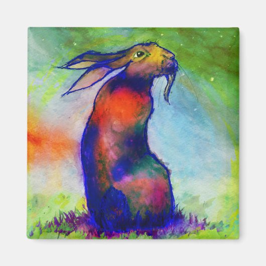 - Le Lièvre Sauvage- Magnet (Vorne)