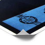 LE LINEE ITALY Airlines Airplane Europe Travel Ad Poster (Ecke)