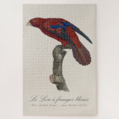 Le Lori a franges bleues Puzzle (Vertikal)