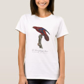 Le Lori a franges bleues T-Shirt (Vorderseite)