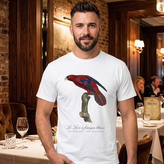 Le Lori a franges bleues T-Shirt