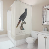 Le Lori noir / Black Lory Duschvorhang (Beispiel)